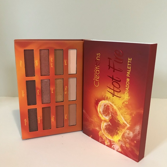 BEAUTY CREATIONS HOT FIRE EYE SHADOW PALETTE. - Picture 7 of 7